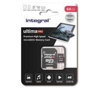 Carte mémoire Intégrale microSDHC V30 64GB