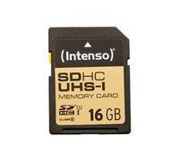 Intenso 3421470 mémoire flash 16 Go SDHC UHS-I Classe 10, Carte mémoire