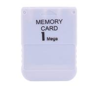 Carte mémoire Jeux Memoir memoire PS One Memory Card 2 Mega tolesum wicareyo Compatible Jeu 1 tera et mo Mémoire de 1B pour Blanche