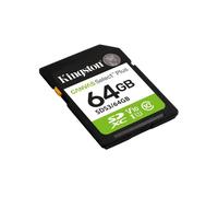 Kingston Carte mémoire SD Canvas Select Plus 64Go SDXC Gen3 100MB/s C10 UHS-I U1 V10 SDS3/64GB
