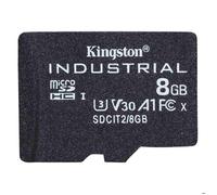 Kingston microSD Industrial SDCIT2/8GBSP – 8 Go microSDHC C10 A1 pSLC pack sans adaptateur