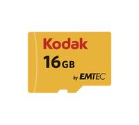 Carte mémoire KODAK microSD UHS-1 U1 Class 10 avec adaptateur SD - 16GB