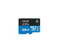 Lexar Carte Micro-Sdxc 128 Go 633X Avec Adaptateur / Lecteur De Carte