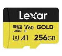 Lexar carte microsdxc gold series uhs-II 256gb v60 Gold G
