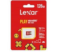 Carte mémoire Lexar microSDXC™ UHS-I Cards Play 128 Go Rouge Rouge F