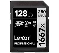Carte mémoire Lexar Professional 1667x 128 Go SDXC UHS-II