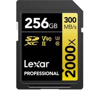 Carte mémoire - LEXAR - Professional 2000x - 256 Go - UHS-II - 300 Mo/s