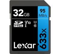 Carte Mémoire Lexar Professional 633x 32G -Noir+Bleu Noir G