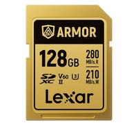 Carte SDXC Pro Gold Series ARMOR UHS-II 128Go IP68 R280/W210 Gold G