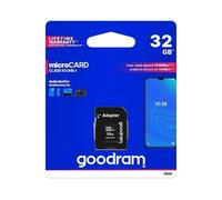 Carte mémoire M1AA-0320R12 SD HC Micro 32 Go Lecture : 100 Mo/s 0-70°C GOODRAM
