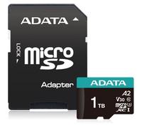 Carte memoire - memoire flash Adata MÃMOIRE MICRO SDXC 1 To AVEC AD./AUSDX1TUI3V30SA2-RA1