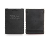 Carte Mémoire Memory Card 128Mo Noir pour Console PS2 Playstation2