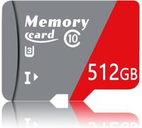 Carte Mémoire Micro 512Go Avec Performance D'Application A2 Pour Smartphones, Vidéo 4K, Classe 10, U3, Uhs-I, V30, Vitesse De Lecture 100 Mo/S - Zb512Go