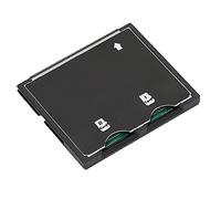 Carte Mémoire Micro Carte de Stockage Adaptateur XC à CF Caméra Haute Vitesse CF Type I Adaptateur pour Fuji (Double TF en CF (10253))