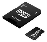 Carte mémoire Micro-SD 128Go classe 10 + Adaptateur SD imro Card Noir Noir G