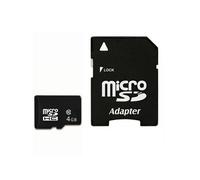 Generique Carte mémoire Micro-SD imro Card 4Go Classe 10 avec adaptateur SD Noir