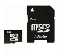 Carte mémoire Micro-SD 8Go classe 6 + Adaptateur SD - ImroCard