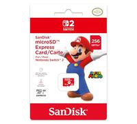 Carte mémoire Micro SD Express 256Go Sandisk pour Nintendo Switch 2