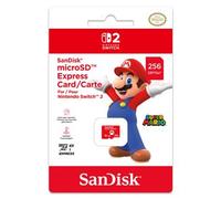 Carte mémoire Micro SD Express 256Go Sandisk pour Nintendo Switch 2
