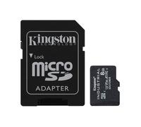 Kingston Carte microSD Industrial SDCIT2/8GB – 8Go microSDHC C10 A1 pSLC + adaptateur SD