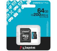 Carte mémoire Micro SD Kingston Canvas Go! Plus - 64Go