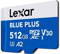Carte mémoire Micro SD Lexar Blue PLus - 512Go