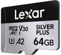 Carte mémoire Micro SD Lexar Silver Plus - 256Go