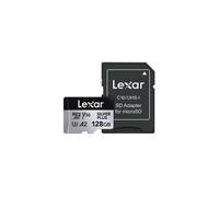 Carte mémoire Micro SDXC Lexar Plus 128 Go Noir et argent noir / argent