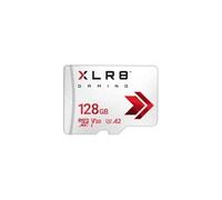 PNY XLR8 Gaming Carte microSDXC 128GB Class 10 U3 V30 A2, Vitesse de Lecture jusqu'à 100MB/s, Idéale pour Les Smartphones, tablettes, Consoles Portables