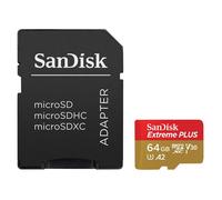 SANDISK Carte Micro SDXC 64GB (200MB/s) + Adapt