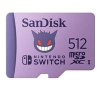 Carte mémoire micro SD SanDisk Pokémon 512 Go Violet pour Nintendo Switch Violet F