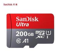 Carte Mémoire Micro SD - SanDisk - Ultra - 200 Go - Vitesse de Lecture 98 Mo/s - Classe 10