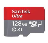 Carte Mémoire Micro SD Ultra SDSQUAB-128G-GN6MT 128Go MicroSDXC 140Mo/s Gris Rough