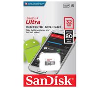 Carte Mémoire Micro SD SDHC SANDISK 16 Go - Dispo aussi 8 32 64 ou 128 Gb Giga