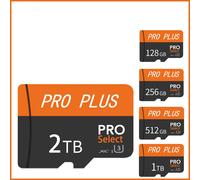 Carte mémoire Micro SD TF à vitesse de lecture rapide 256 Go à 128 Go 1 To 2 To pour la surveillance - Stockage de données à usage spécifique pour appareils numériques Black-MC-256GB