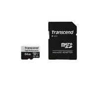 Carte mémoire micro SD UHS-I U3 64 Go Transcend TS64GUSD330S