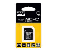Carte mémoire Micro SDHC 8GB - Class 4 - GoodRam