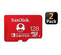 Carte mémoire Micro SDXC SanDisk 128 Go pour Nintendo Switch (PAQUET DE 2) G