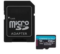 Carte Mémoire MicroSD 256 Go pour Samsung Galaxy A17 A16 A35 A55 A34 A54 A33 A40 A32 170 MB/s + Adaptateur