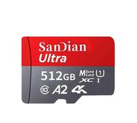 Carte mémoire MicroSD - ELECTRONIC EDGE - 512 Go - Haute vitesse - Compatible Microsoft - Gris