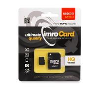 Carte mémoire microSD Imro Adapter Classe 10 de 128 Go