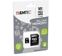 Carte Mémoire microSDHC 16 Go Class 4 EMTEC pour Honor 7 - Noir