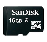 Carte Mémoire MicroSDHC SanDisk 16 Go Classe 4 SDSDQM-016G - B35A