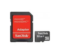 Carte Mémoire MicroSDHC SanDisk 32 Go Classe 4 (SDSDQM-032G-B35)