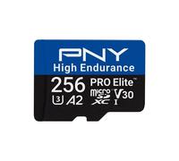 Carte mémoire microSDXC PNY PRO Elite High Endurance 256 Go UHS-I A2 Noir