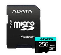 Carte mémoire microSDXC Premier Pro 256 Go Classe 10 UHS-I U3 100/80 Mo/s avec adaptateur SD