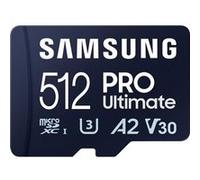 Carte mémoire microSDXC Samsung Pro Ultimate 512 Go Bleu Bleu G