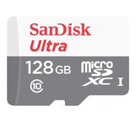 Carte mémoire microSDXC SANDISK 128Go - UHS-I / Class10 - Adaptateur inclus