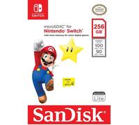 Carte mémoire microSDXC - SanDisk - 256 Go - UHS-I - Compatible Nintendo Switch - Édition Super Mario