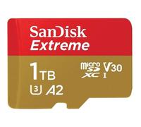 Carte mémoire microSDXC - SanDisk - Extreme 1 To - 160 Mo/s - UHS 3 (U3) - V30